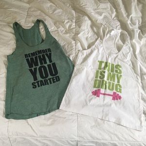 Racerback Workout tank tops